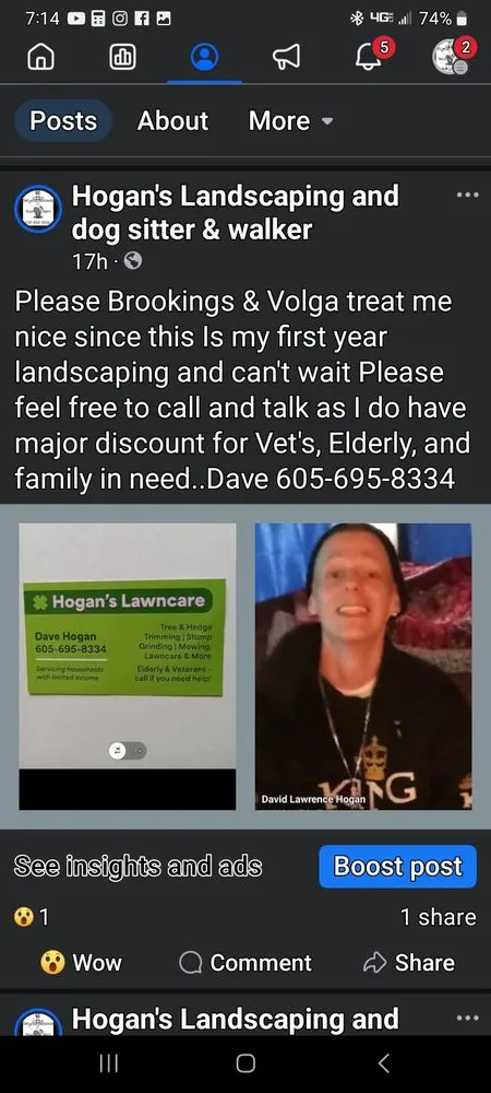 Top-rated outdoor landscaping experts serving Brookings, SD - Hogan's Lawn Care