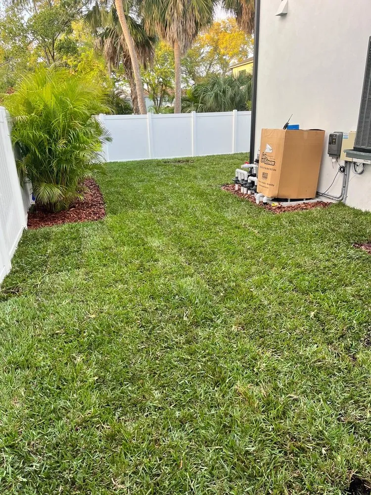 Professional outdoor landscaping in Tampa, FL - HoH Sod Services