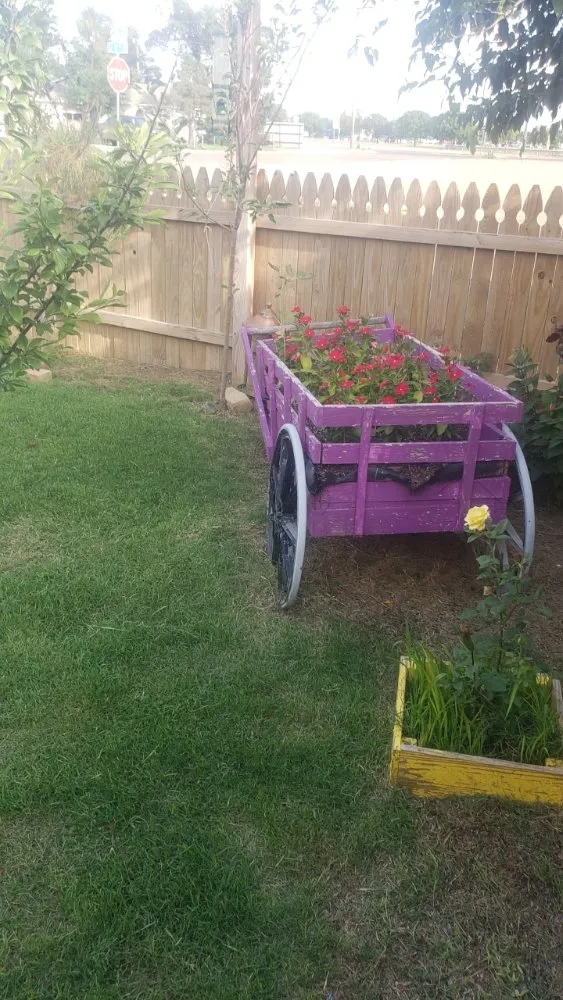 Professional garden landscaping for year-round maintenance in Amarillo, TX by Hold Fast Lawn Care