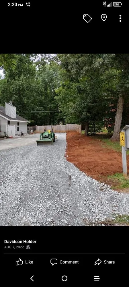 Top-rated lawn mowing service for year-round maintenance across Vass, NC - Holder's Landscaping and Grading