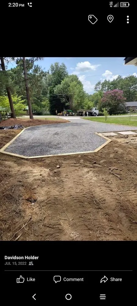 Reliable garden landscaping for outdoor upgrades in Vass, NC by Holder's Landscaping and Grading