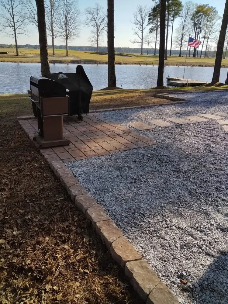 Custom lawn mowing service for beautiful yards in Vass, NC by Holder's Landscaping and Grading