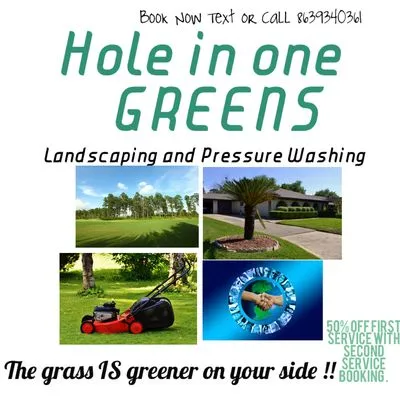 Hole in one Greens Logo