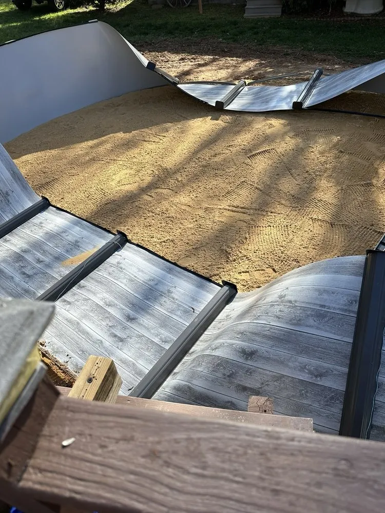 Top-rated lawn mowing service in Lewisville, NC by Holiday Pools