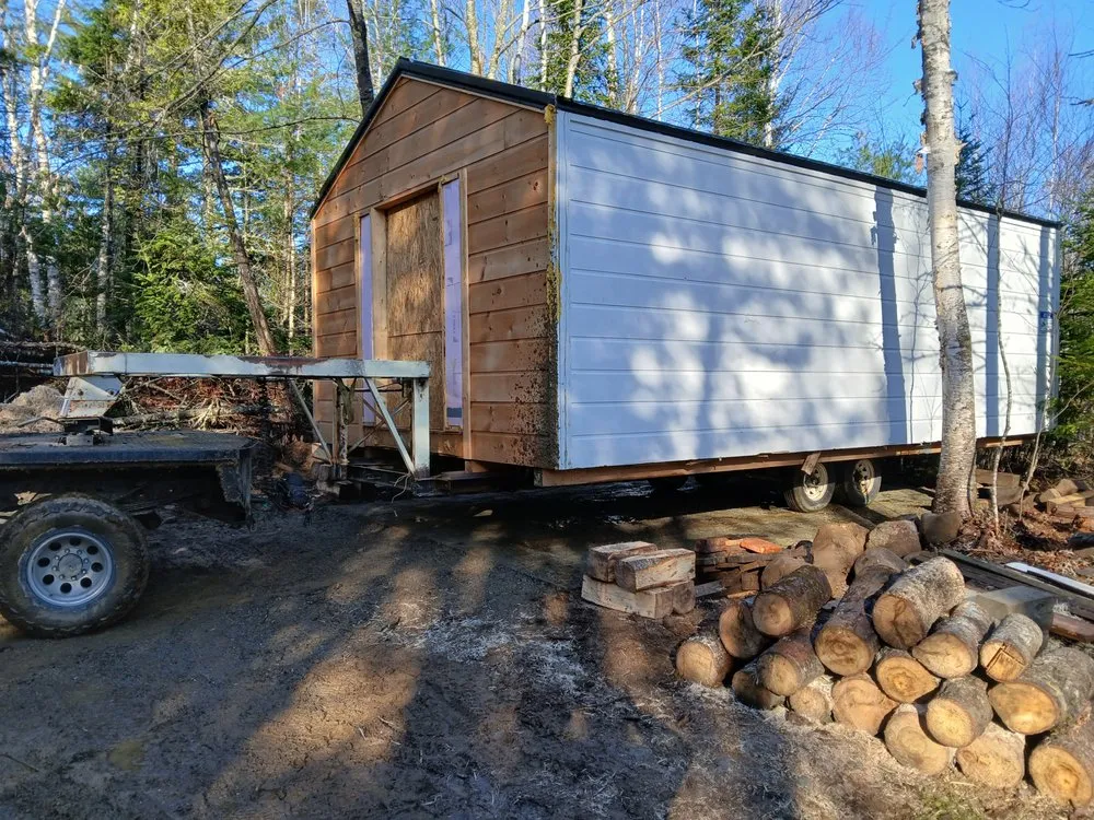 Custom residential landscaping in Hermon, ME by Holland & Betts