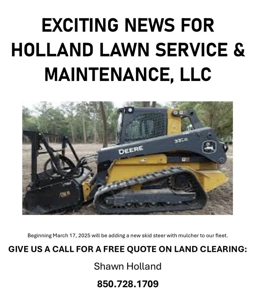 Custom lawn care service in Monticello, FL - Holland Lawn Service & Maintenance