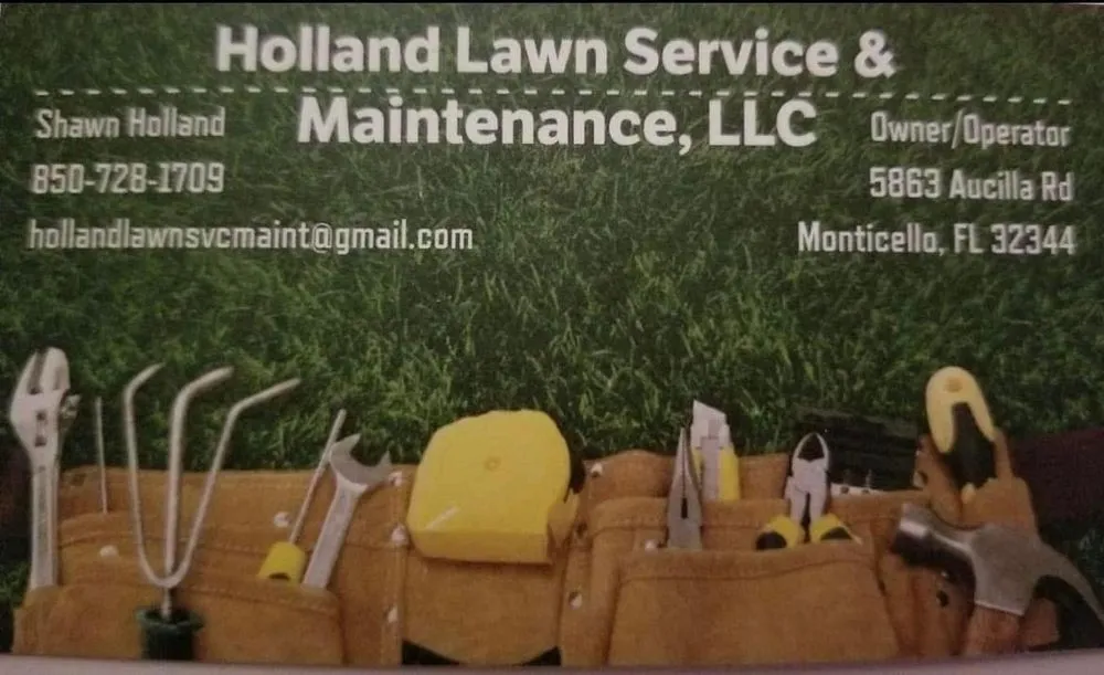 Expert yard cleanup service with custom design in Monticello, FL by Holland Lawn Service & Maintenance