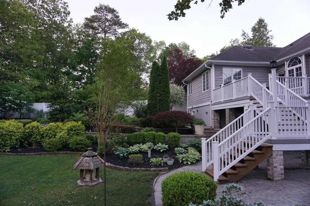 Expert landscape installation experts serving Clayton, NJ - Hollembeak Garden Design