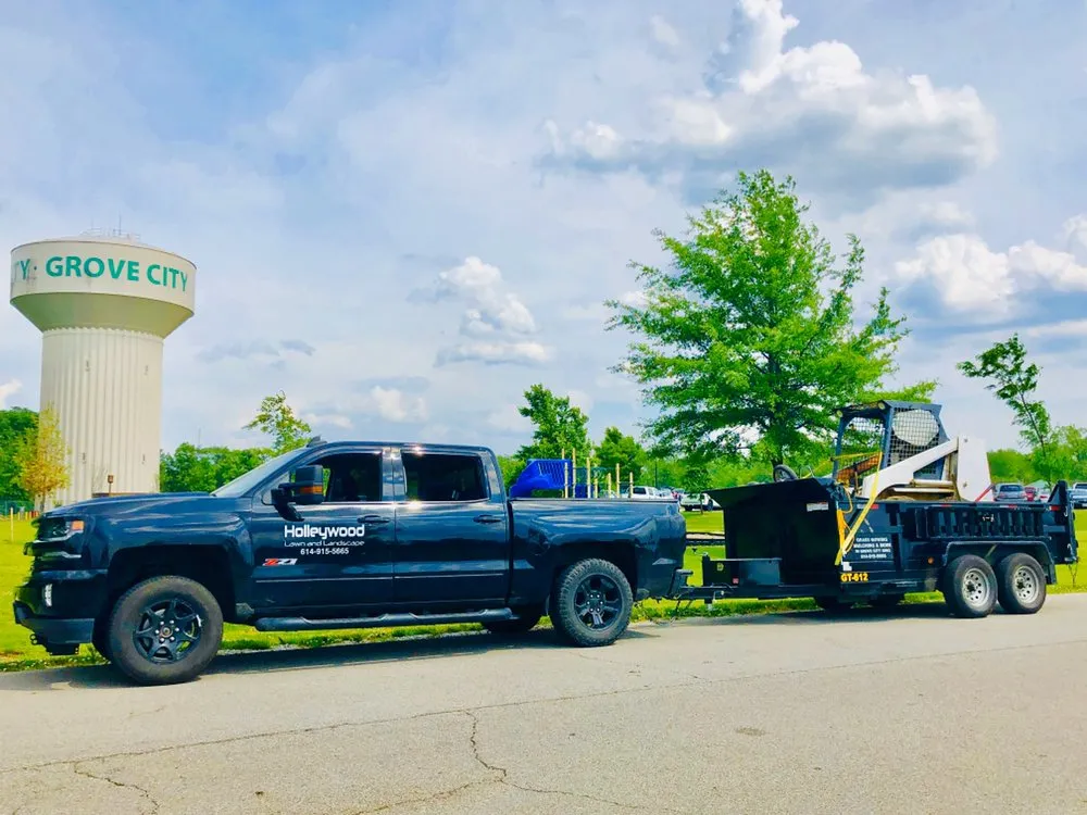 Expert outdoor landscaping for residential properties in Grove City, OH by Holleywood Lawn And Landscape