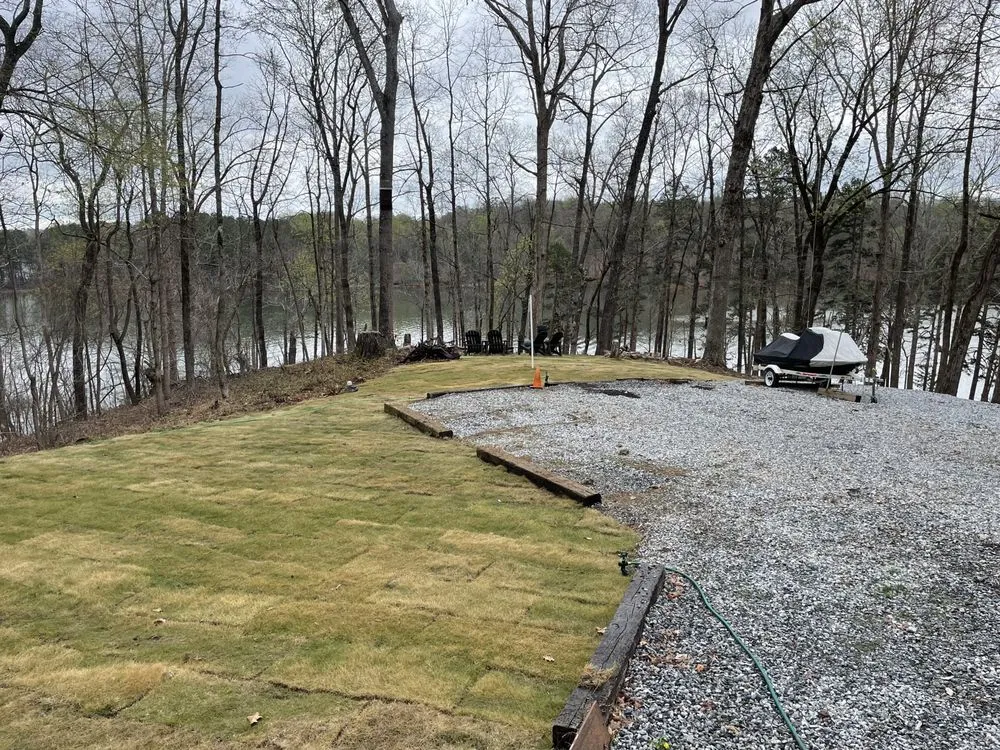 Custom yard cleanup service for beautiful yards across Gainesville, GA - Hollis Lawn Service