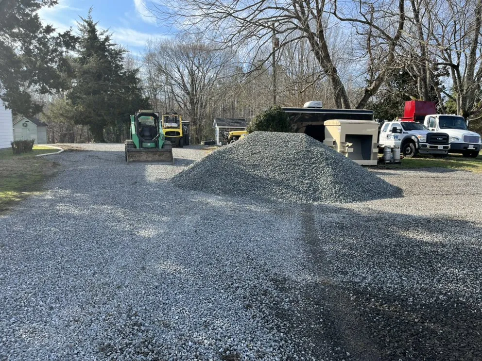 Custom outdoor landscaping in Hanover, VA by Holloman’s Lawn Service