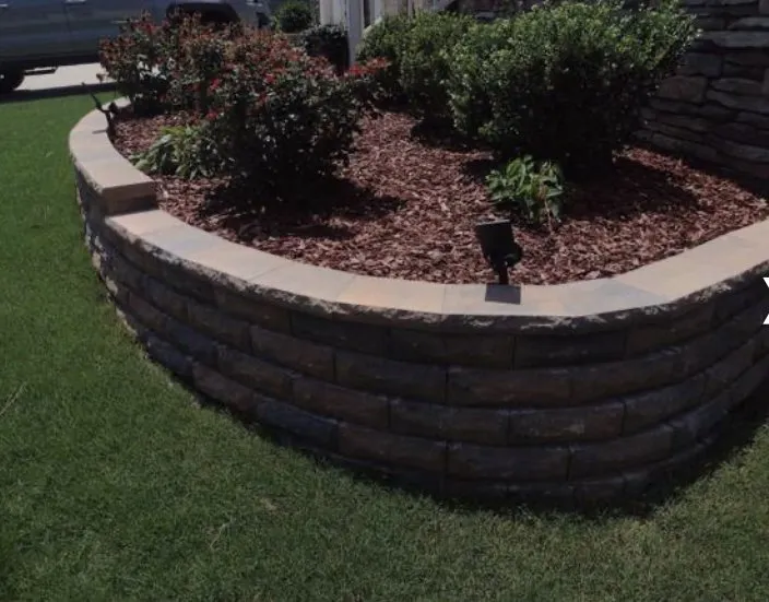 Custom landscape design in Apex, NC - Holly lawn care