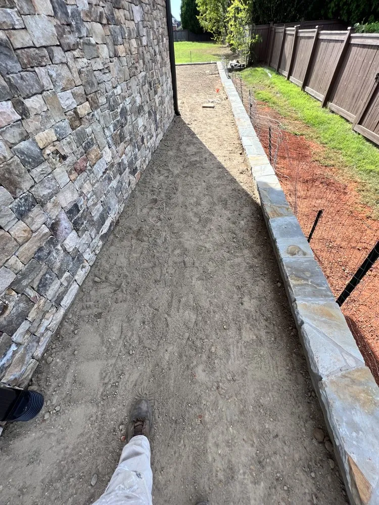 Professional landscape design with custom design in Warner Robins, GA by Hollywood Landscaping