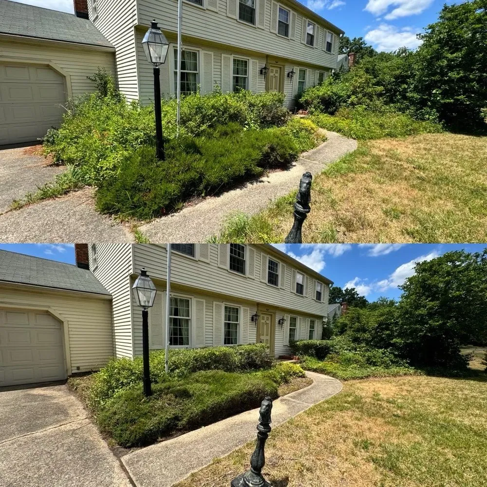 Professional landscape installation for residential properties in Blackwood, NJ by Holmes Landscaping