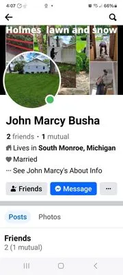 Holmes Lawn Care Snow Removal And Handyman Services Logo