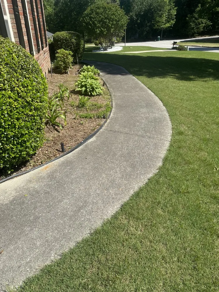 Professional residential landscaping in McDonough, GA by Holt Maintenance