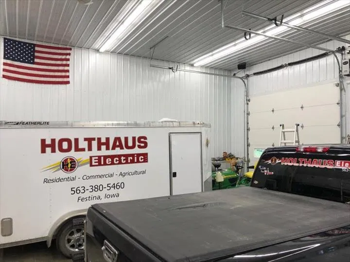 Professional residential landscaping for homes across Festina, IA - Holthaus Electric