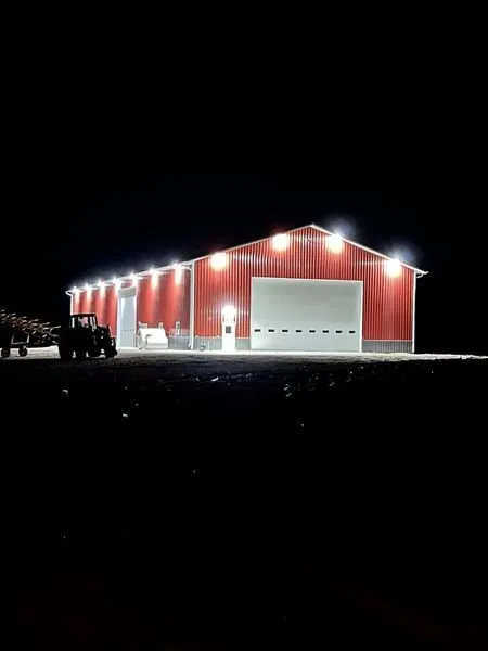 Custom yard cleanup service for outdoor upgrades in Festina, IA by Holthaus Electric