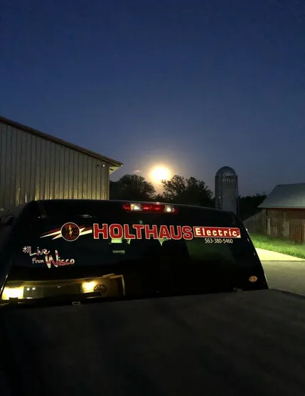 Custom lawn care service in Festina, IA - Holthaus Electric