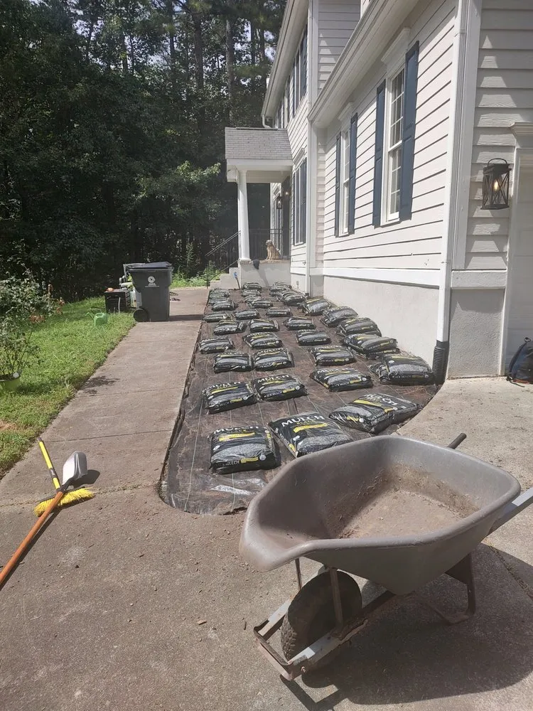 Trusted yard maintenance with custom design in Raleigh, NC by Holy Fire Landscaping