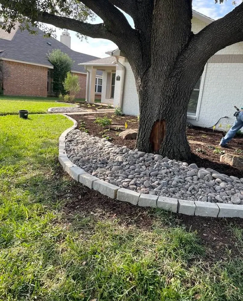 Trusted garden landscaping for residential properties in Duncanville, TX by Holy Landscapes