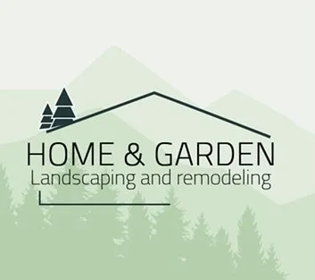 Home & Garden Landscaping And Remodeling Logo