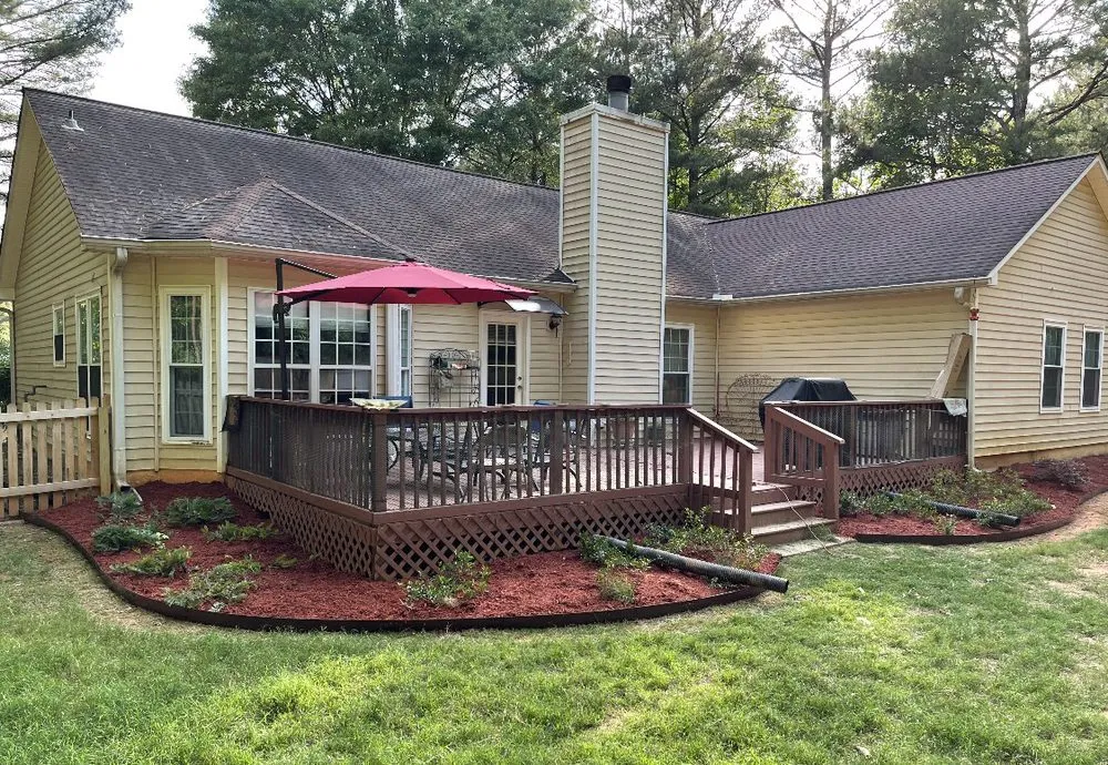 Professional residential landscaping in Newnan, GA by Home Exterior