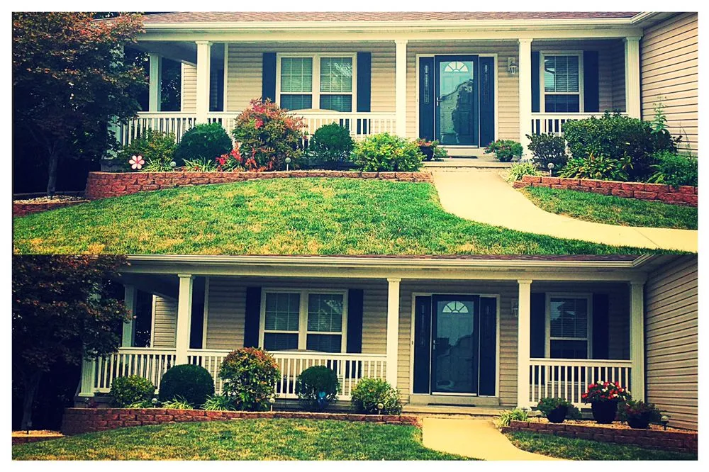 Custom garden landscaping in Saint Peters, MO by Home Grown Handyman