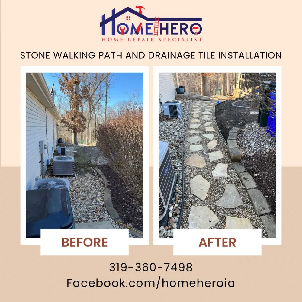 Custom garden landscaping experts serving Cedar Rapids, IA - Home Hero