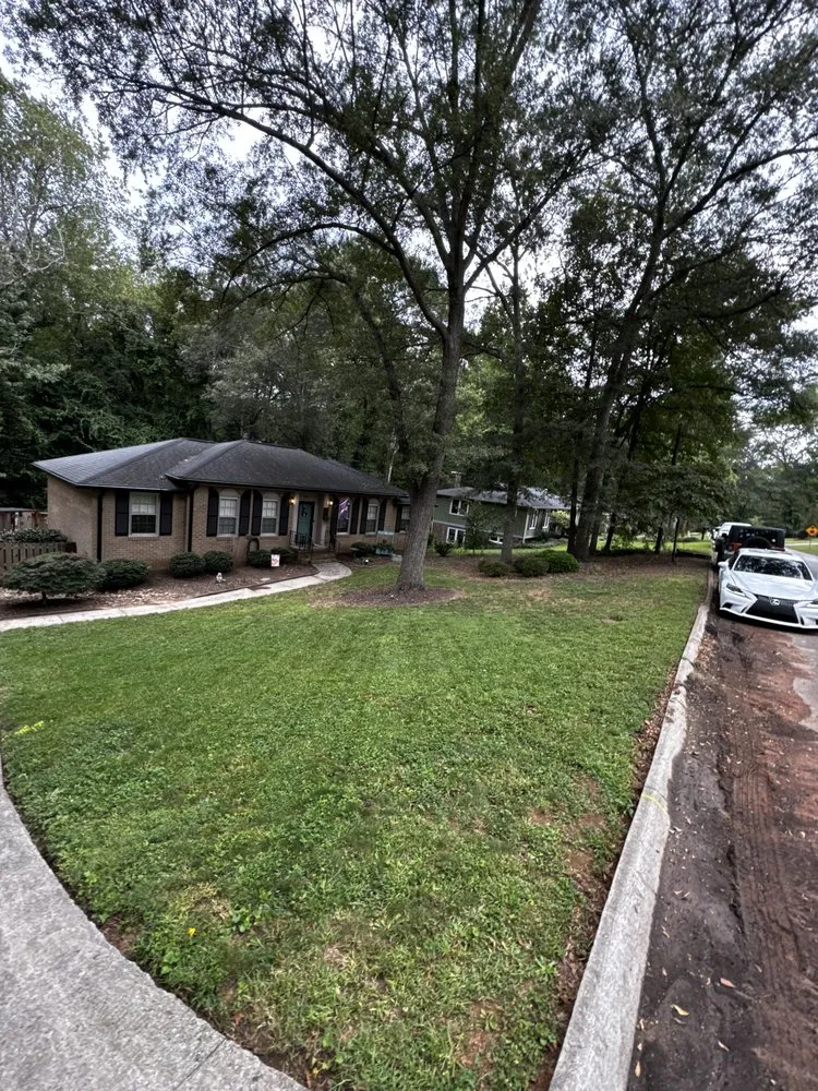 Custom landscape installation for outdoor upgrades in Greenville, SC by Home Heroes Solutions