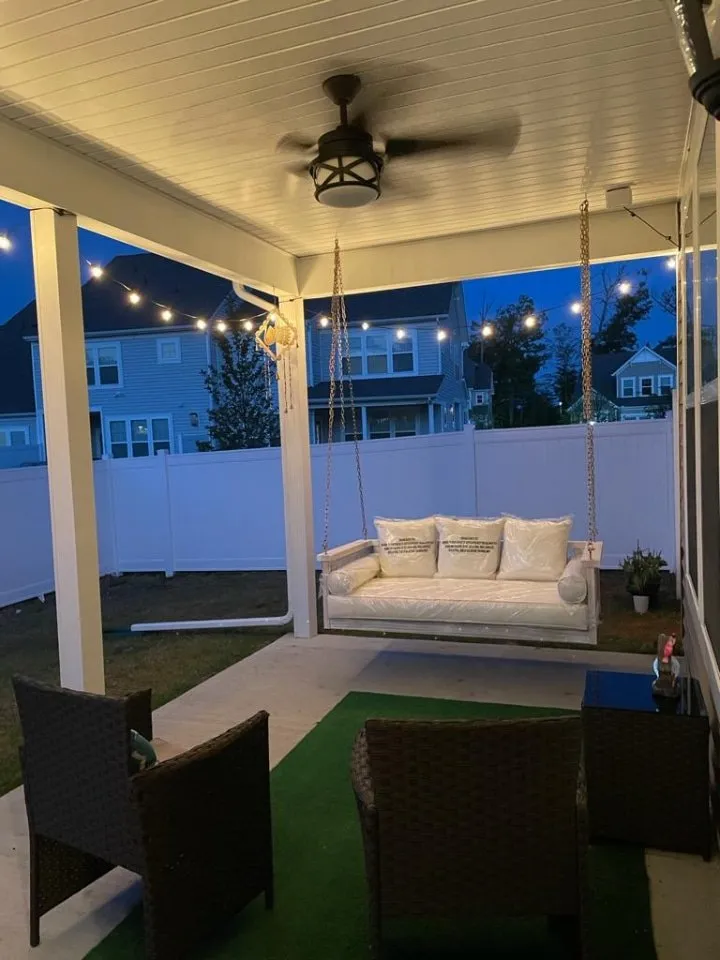 Affordable landscape installation with custom design in Glen Allen, VA by Home Maintenance Management