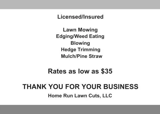 Local yard cleanup service near you in Navarre, FL by Home Run Lawn Cuts