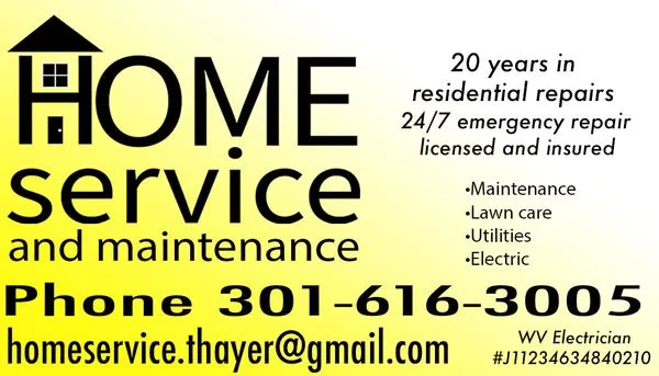 Home Service and Maintenance Logo