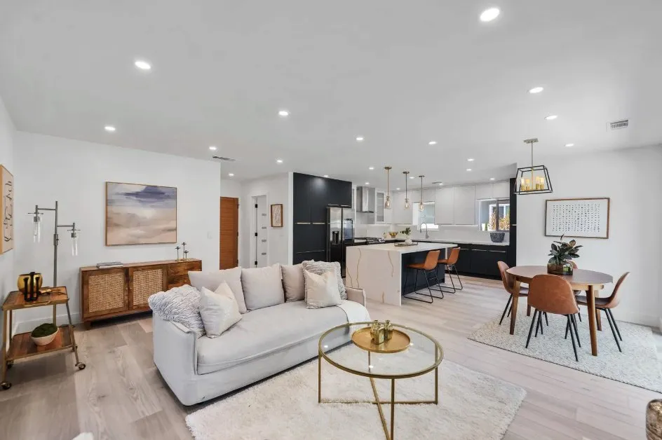 Custom residential landscaping in Los Angeles, CA by Home Solution Builder