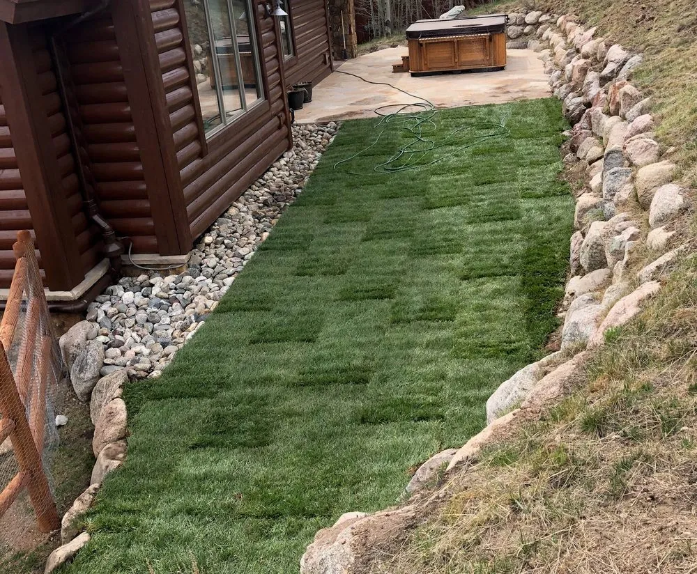 Custom lawn care service in Dillon, CO by Home Sweet Home Landscaping