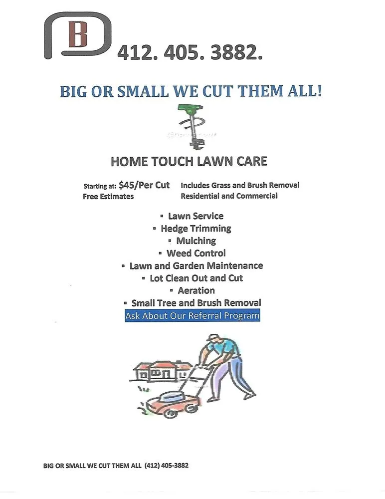 Top-rated landscape installation experts serving Penn Hills, PA - Home Touch Lawn Care