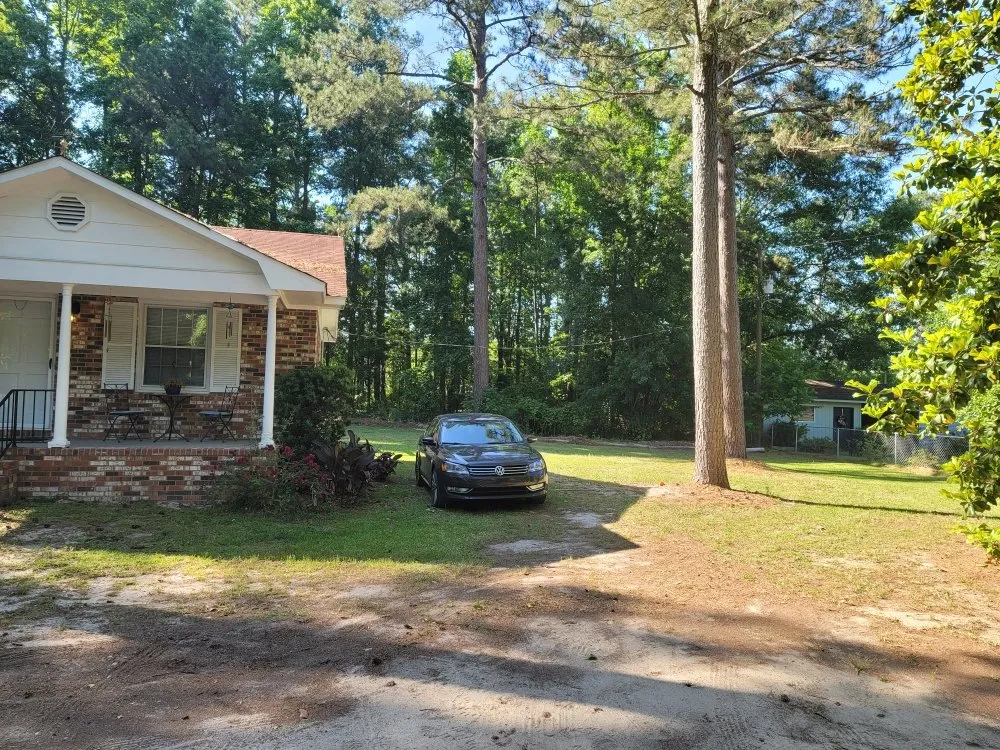 Custom outdoor landscaping in Camden, SC by Home Town Mowing