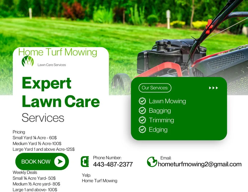 Professional landscape design in Dover, PA by Home Turf Mowing