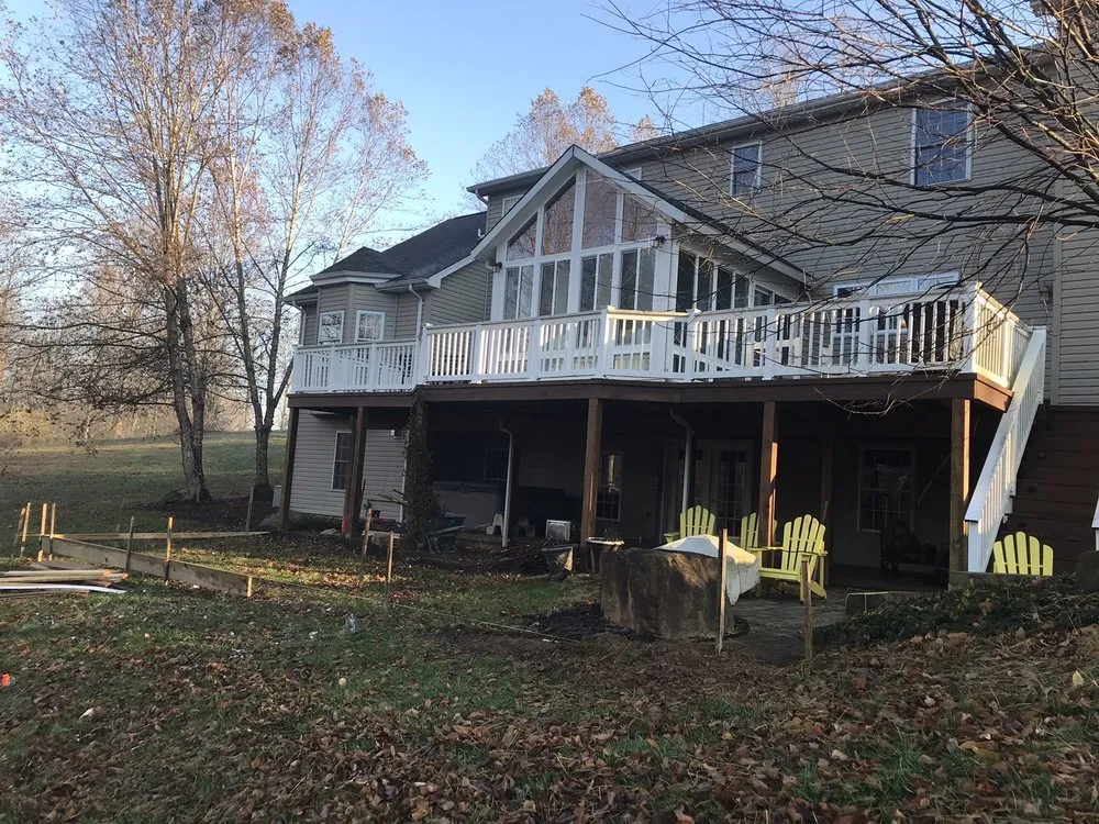 Professional garden landscaping for year-round maintenance in Leesburg, VA by Homeland Contractors