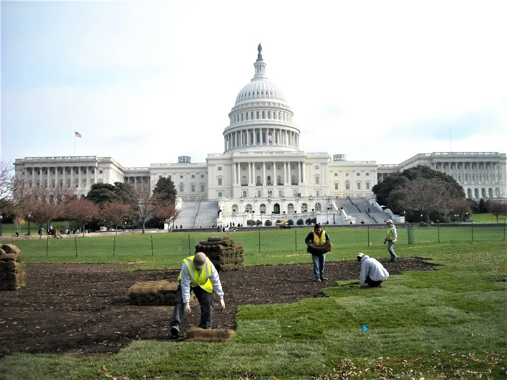 Reliable garden landscaping for residential properties in Leesburg, VA by Homeland Contractors