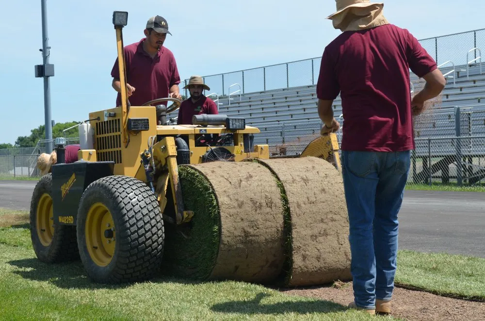 Custom landscape installation for residential properties across Leesburg, VA - Homeland Contractors