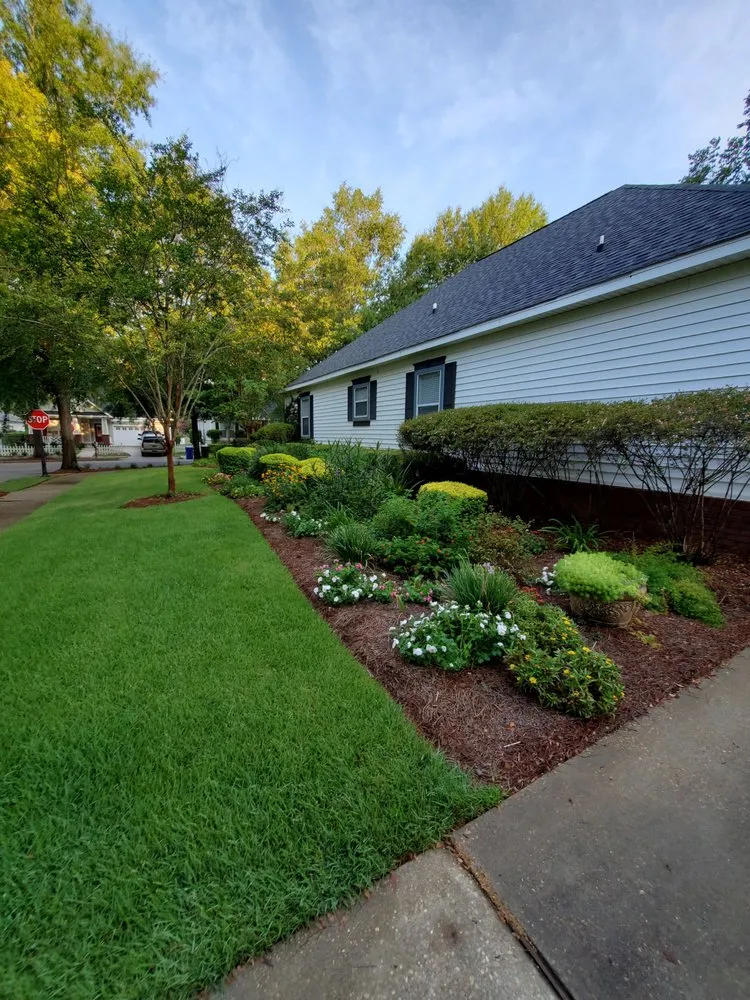 Custom landscape installation in Dothan, AL - HomeRun Landscaping