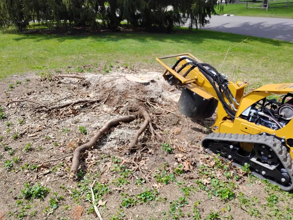 Custom landscape installation in Mattawan, MI - Homestead Handiwork