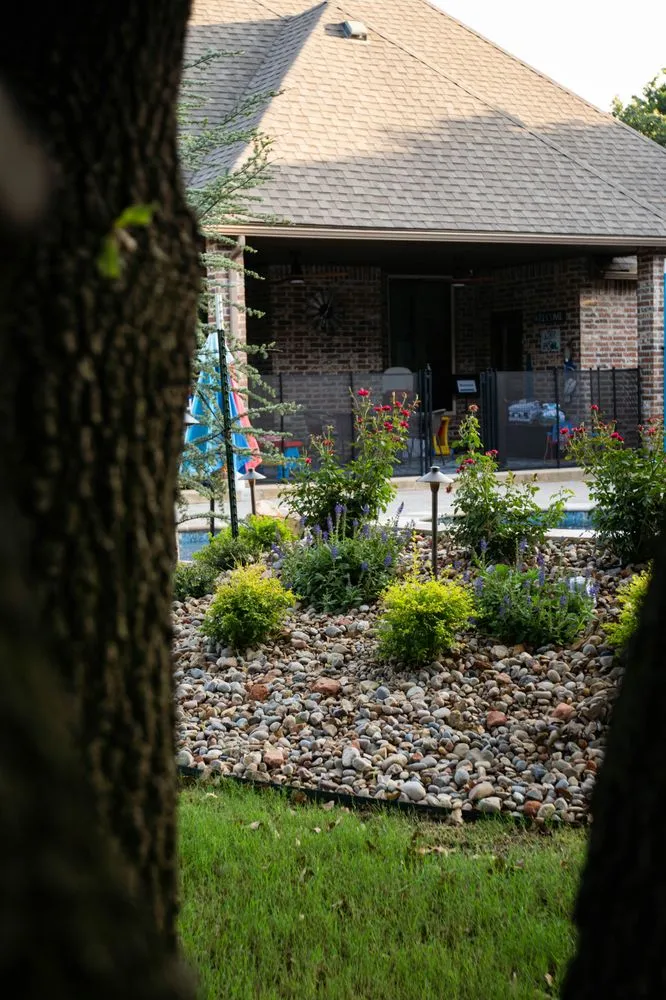 Reliable garden landscaping for homes in Edmond, OK by Homestead Landscape & Construction