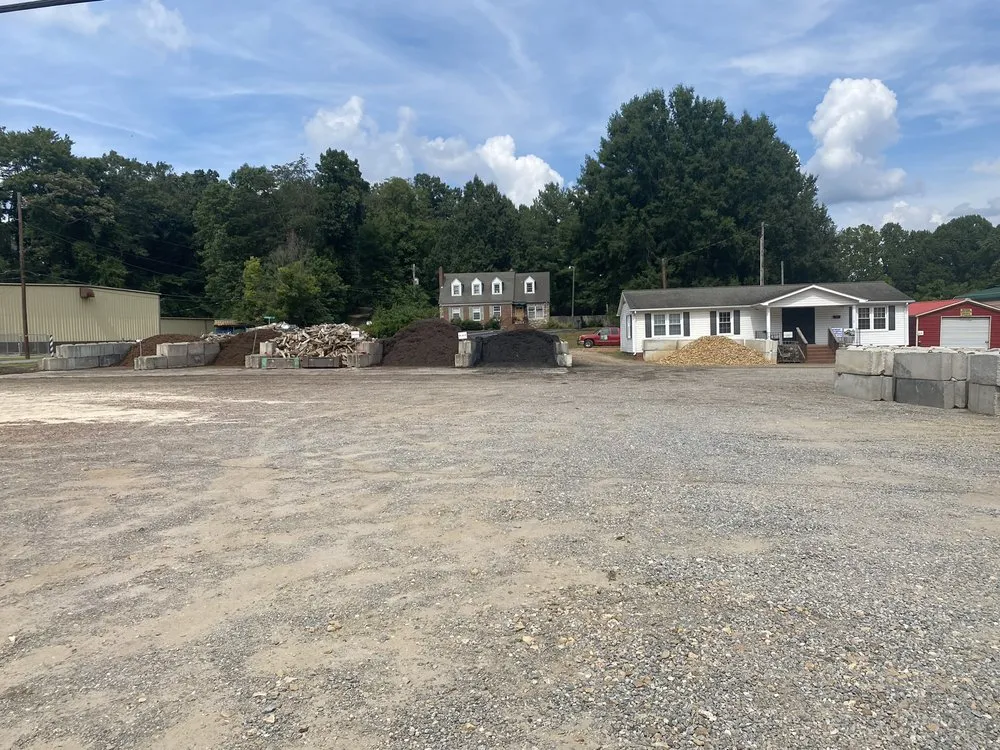 Custom landscape installation in Bassett, VA by Homestead Mulch & More