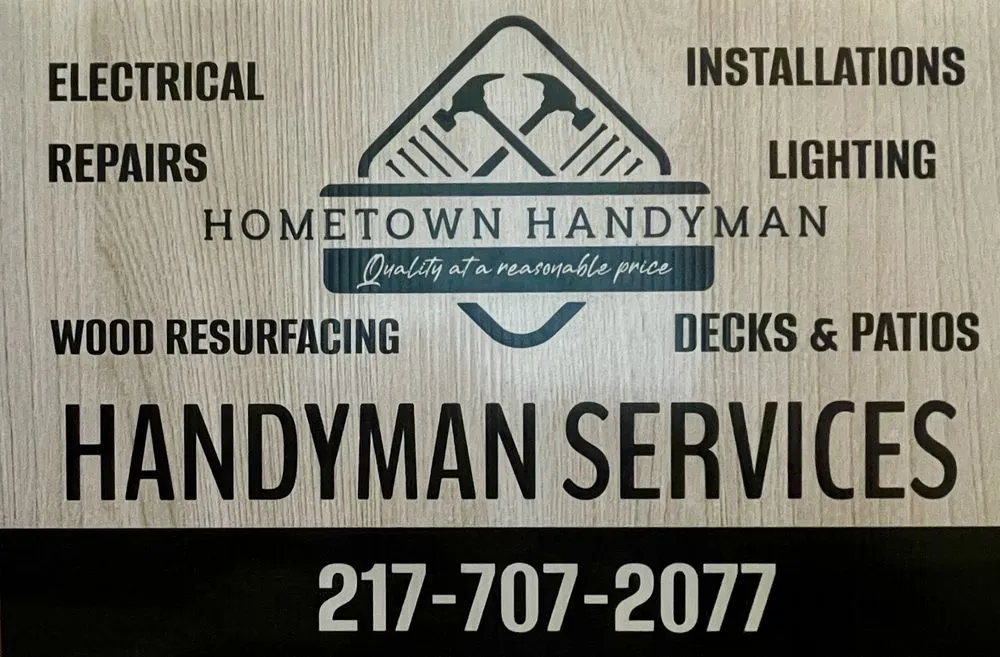Professional garden landscaping in Rochester, IL - Hometown Handyman