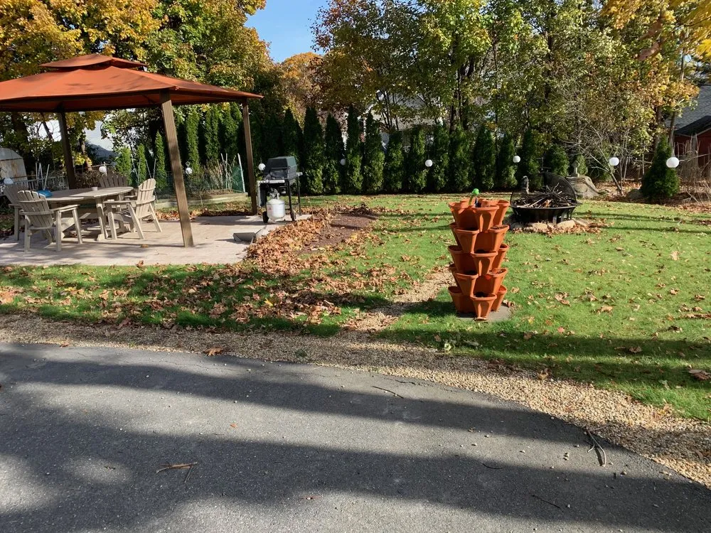 Reliable landscape installation for homes in Milford, MA by Hometown Landscaping