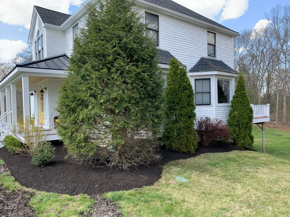 Trusted residential landscaping for beautiful yards in Milford, MA by Hometown Landscaping