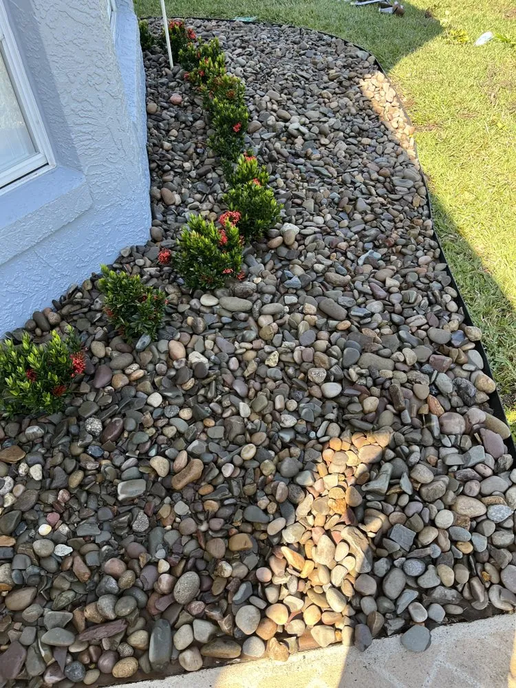 Custom landscape design with custom design in Orlando, FL by Hometown Professional Services