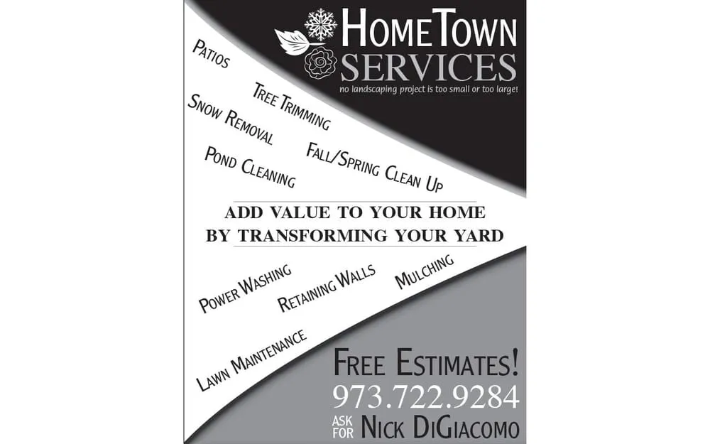 Custom yard maintenance in Morris Plains, NJ by Hometown Services